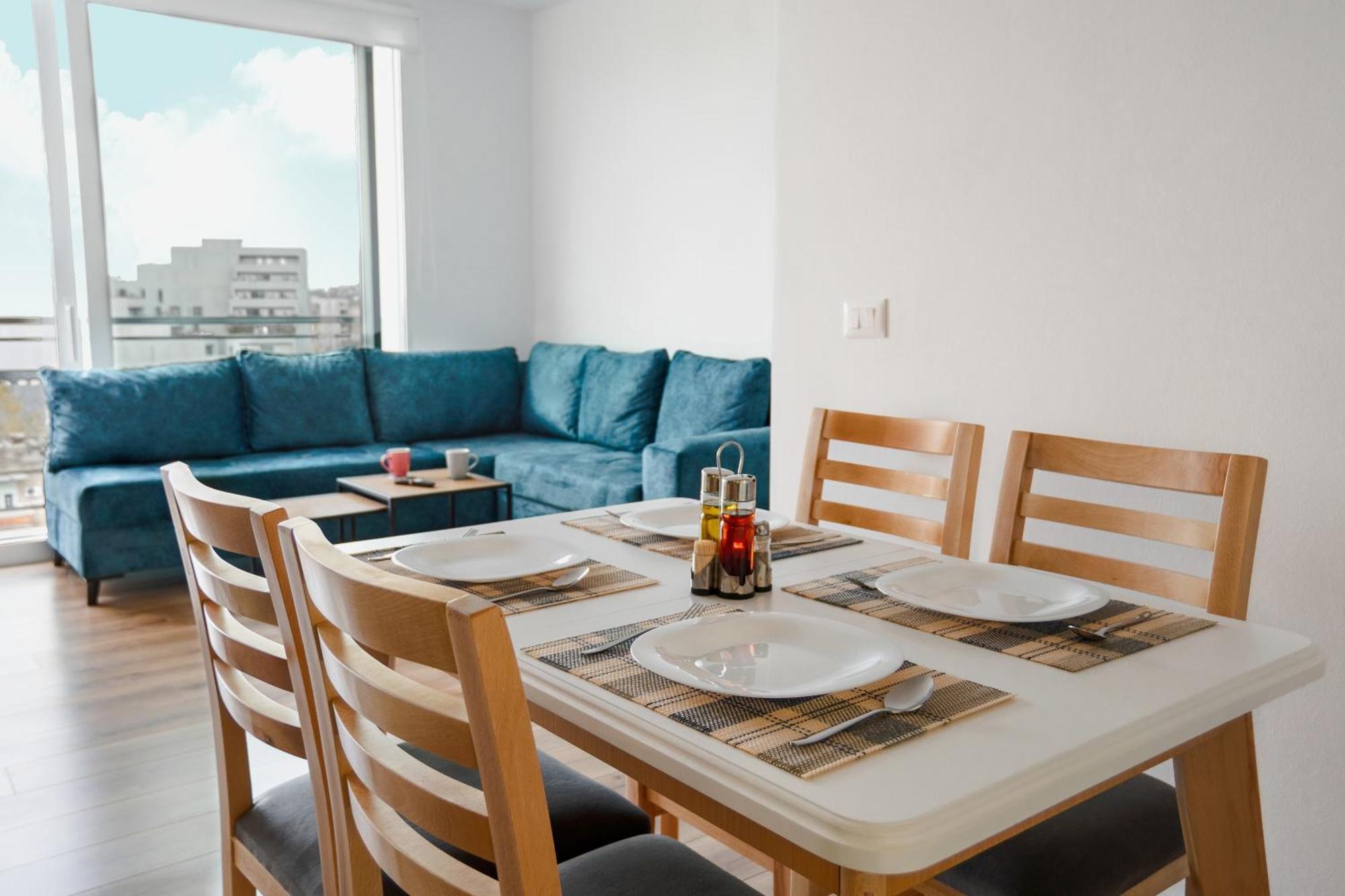 טיראנה Urban Serenity City Skyline View Apartment 1 מראה חיצוני תמונה